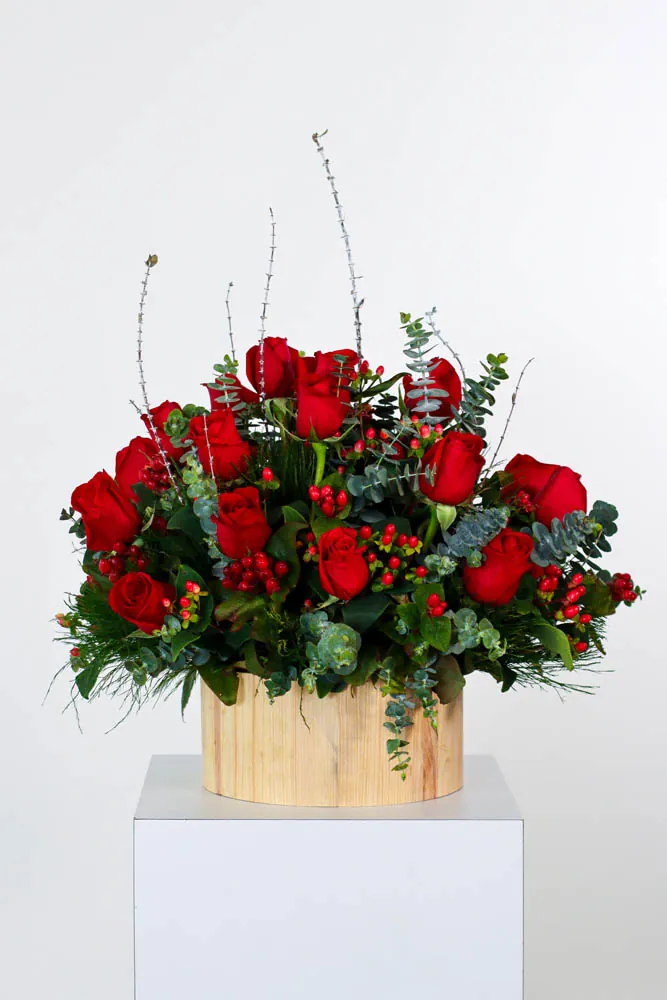 CLASICO DE ROSAS ROJAS